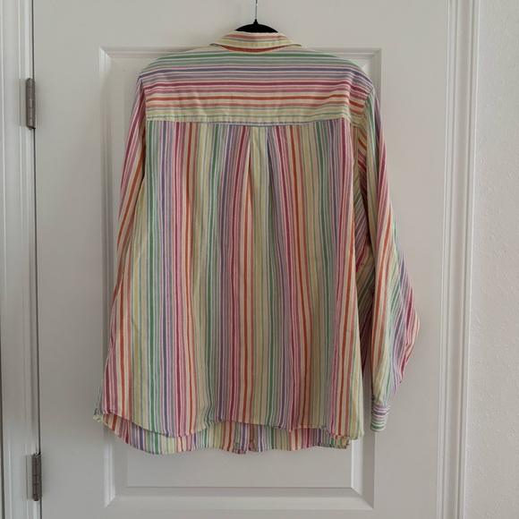 Multicolor Striped Button up - Picture 6 of 6